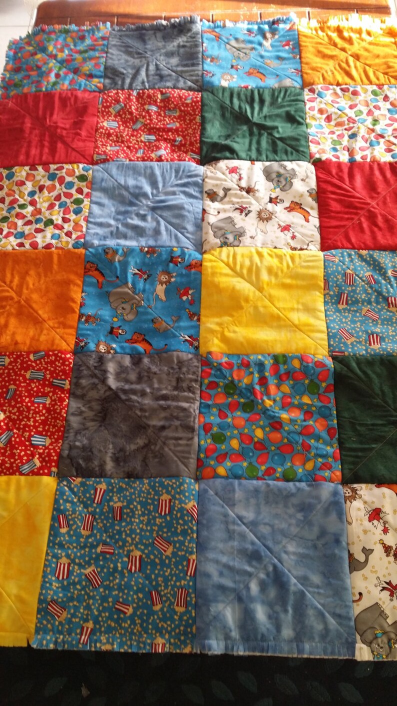 Kids Shaggy Quilt Cot Size. Made in Australia Etsy