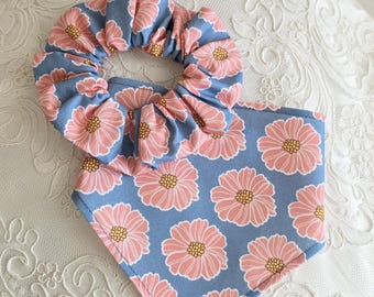 Peony Floral Pet Bandanna by Jumping Jake Dog Co.