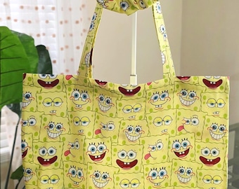 FREE Scrunchie! Sponge Bob Tote Bag