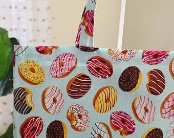 FREE Scrunchie! Donut Tote Bag