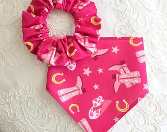 Cowgirl Pet Bandanna by Jumping Jake Dog Co.
