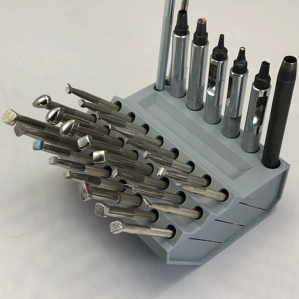 Leather Tool Rack Etsy