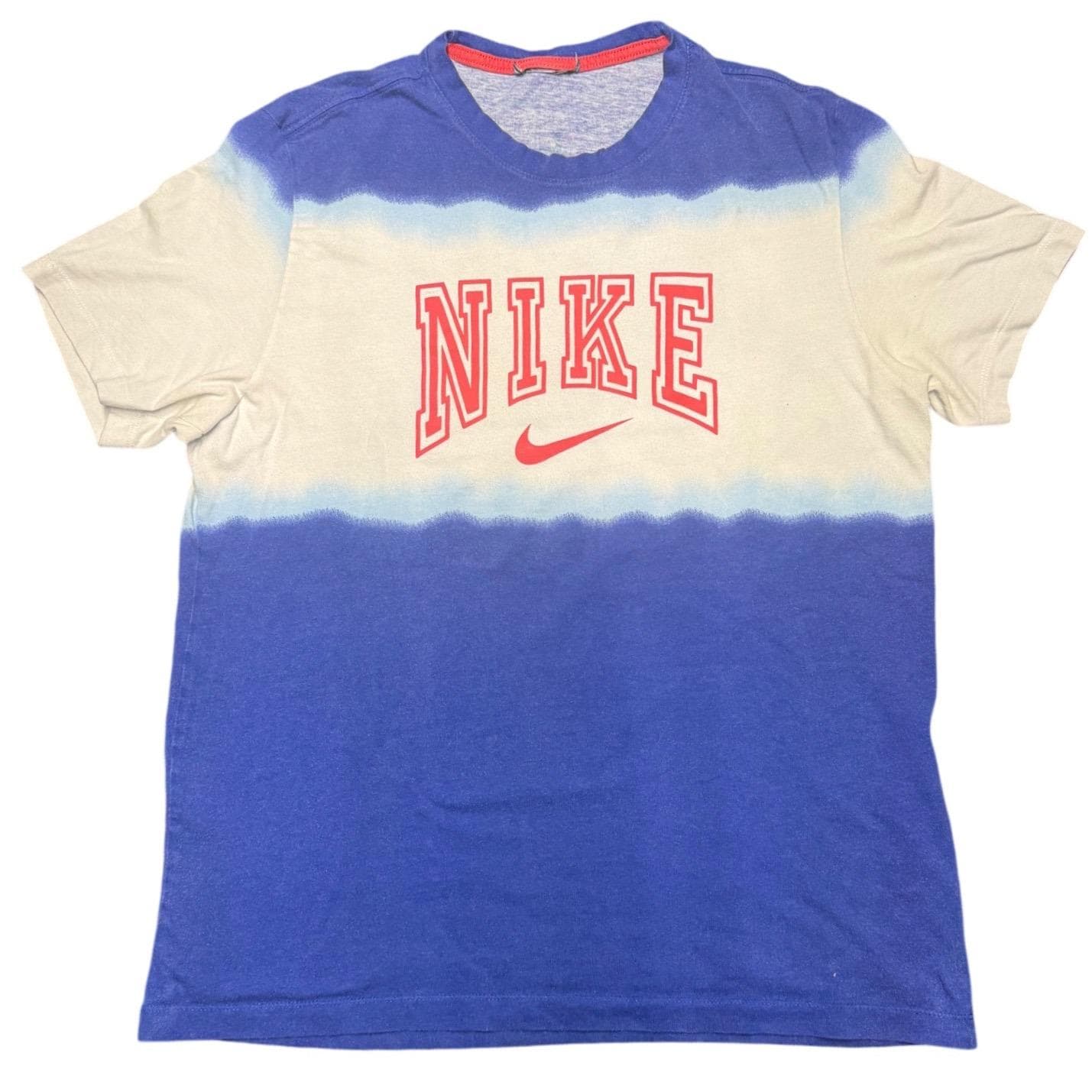 men's nike red white and blue shirt