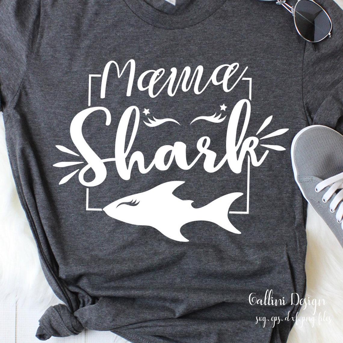 Mama Shark Svg Mom Shark Shirt Mommy Shark Dxf Cut Files Funny | Etsy