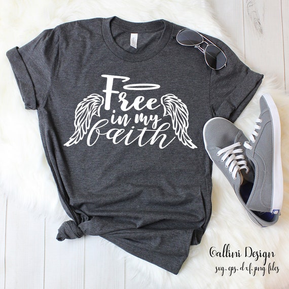 Download Free In My Faith Svg Designs Angel Wings Svg Faith Svg Etsy