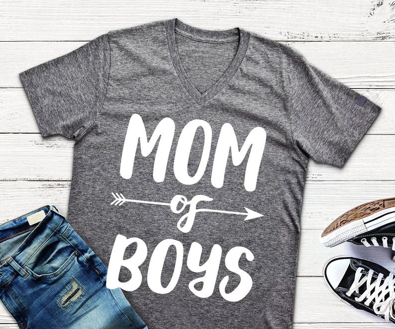 Download Mom Of Boys Svg Files Mom Svg Shirt Design Png Dxf ...