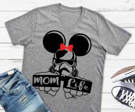 Download Mom Svg Mom Shirt Svg Files Star Wars Svg PNG Dxf for | Etsy