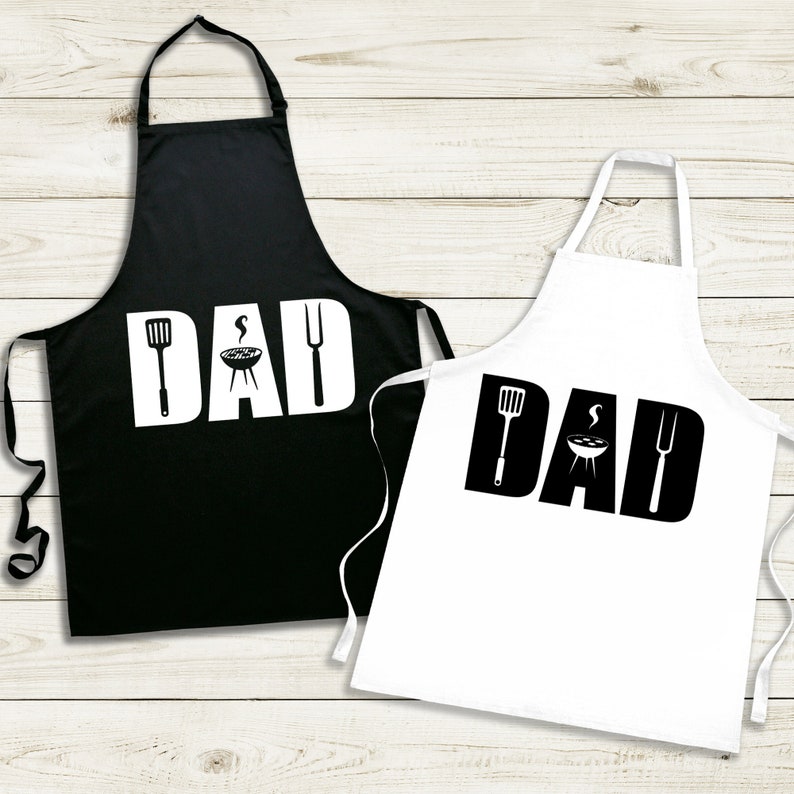 Dad Grill Apron Gifts for Dad Father's Day Gift King of Etsy