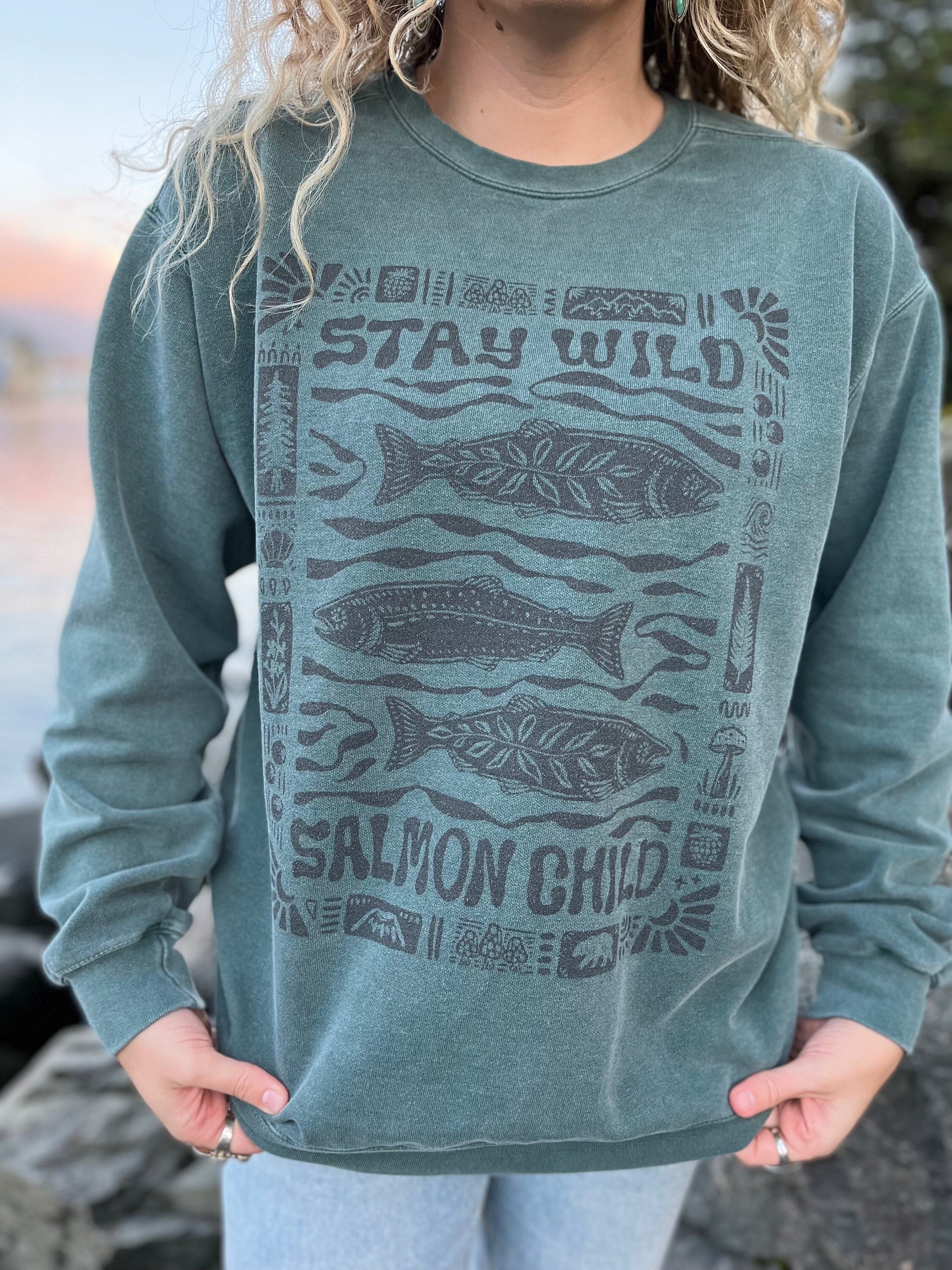 Men's Personalized Fishing T Shirt Salmon Fishing Shirts Custom T Shirt Salmon Fishing Shirt Vintage Tee