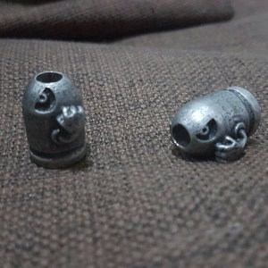 Bill Bullet Paracord Bead Koopatroop - Handcrafted in Various Metals