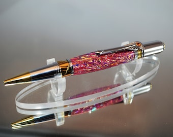 Acrylic Single Pen Stand - PEN NOT INCLUDED!!  -  Engraving Available