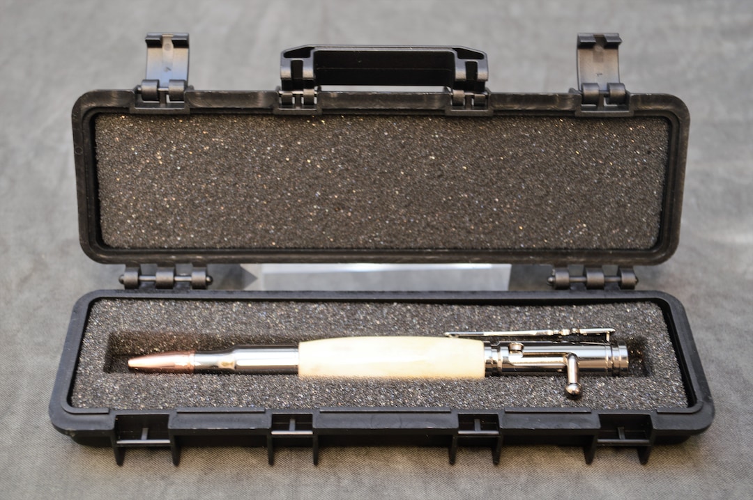 Pen Case pen Not Included Tactical Rifle Case Pen Box in Black, Desert