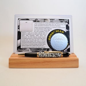 Handcrafted Pen Made From Daytona International Speedway Grandstand Seat