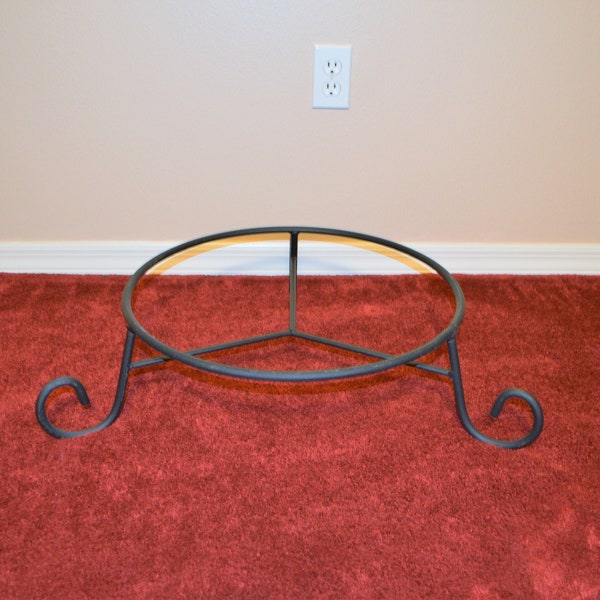Wrought Iron Stand Etsy