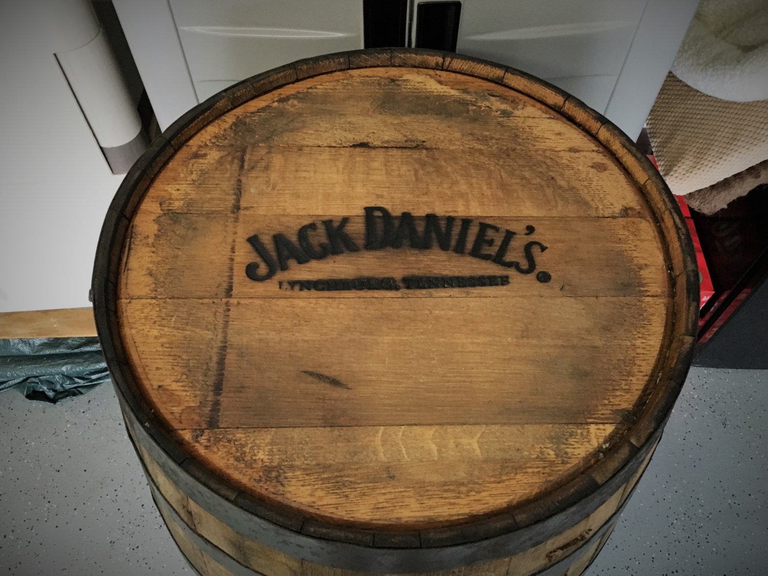 Reclaimed Used Wooden Jack Daniels Whiskey Barrel Used Oak Etsy