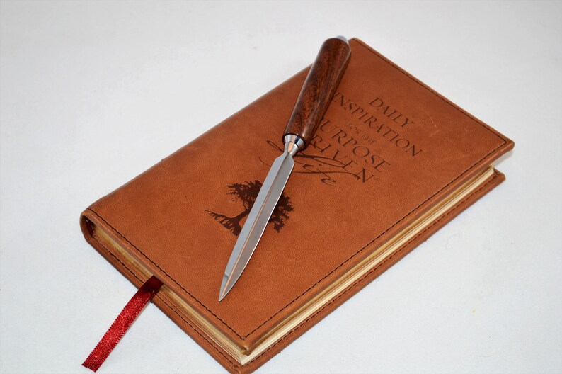 Premium Letter Opener Handcrafted With Walnut From North Etsy