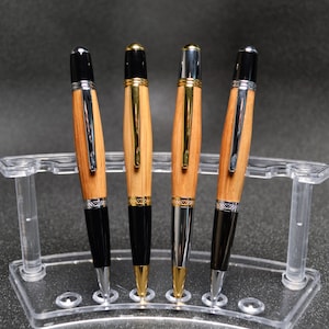 Whiskey Barrel Sierra Twist Pen Made From a Used Oak Whiskey Barrel.