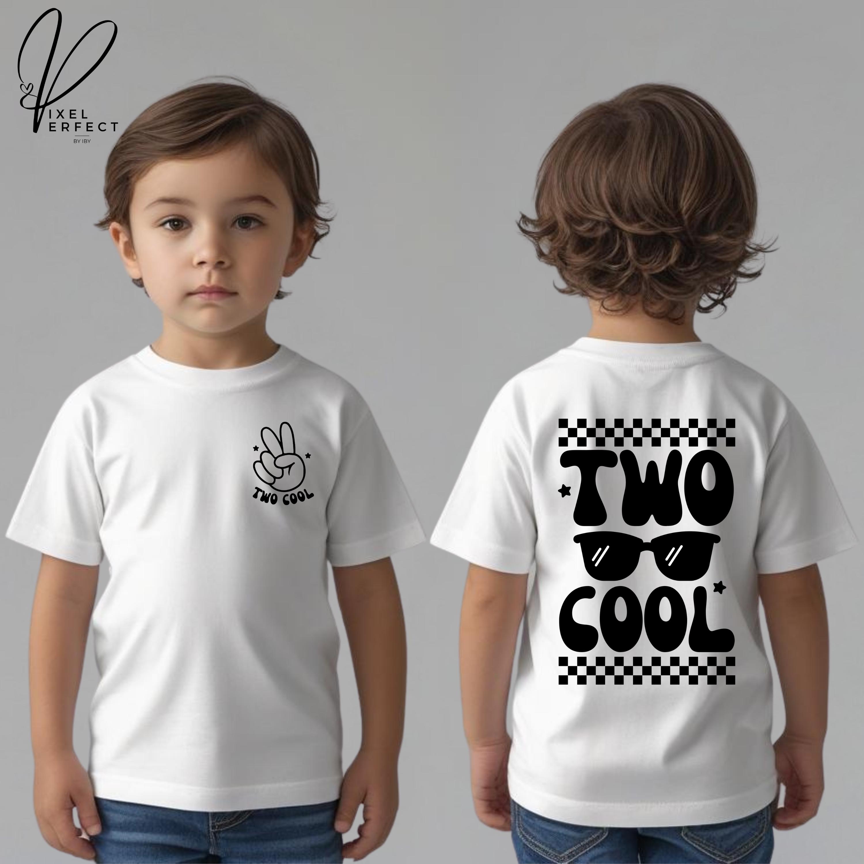 Two Cool PNG, Second Birthday, 2nd Birthday, Digital File, Two Cool Birthday Theme, Cricut Cut File PNG