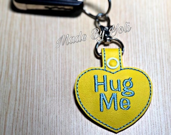 Hug Me Valentine Candy Keychain
