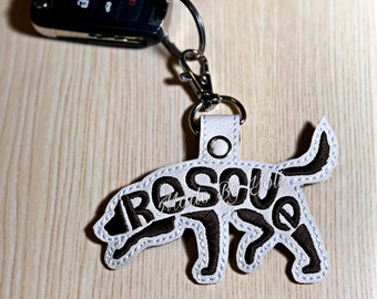 Labrador Rescue Keychain