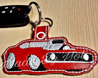 Sports Car Keychain