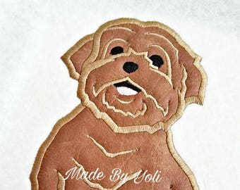 Embroidery Design Digitized Shih Tzu 5 x 7 Applique