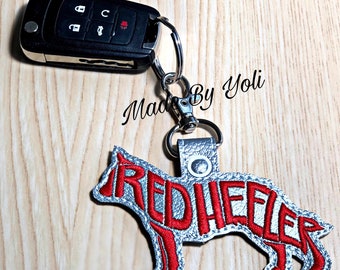 Red Heeler Keychain