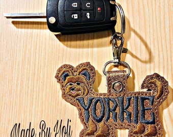 Yorkie Keychain