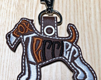 Fox Terrie Keychain