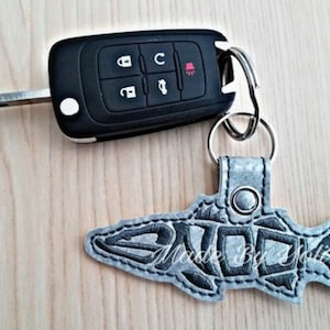 Snook Fish Keychain