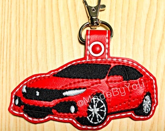 C Car Keychain