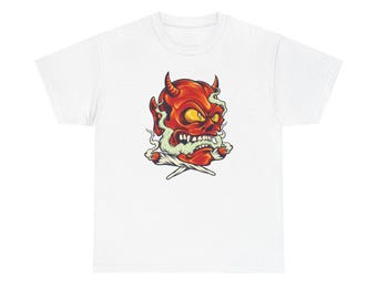 Little Smoking devil custom t shirt
