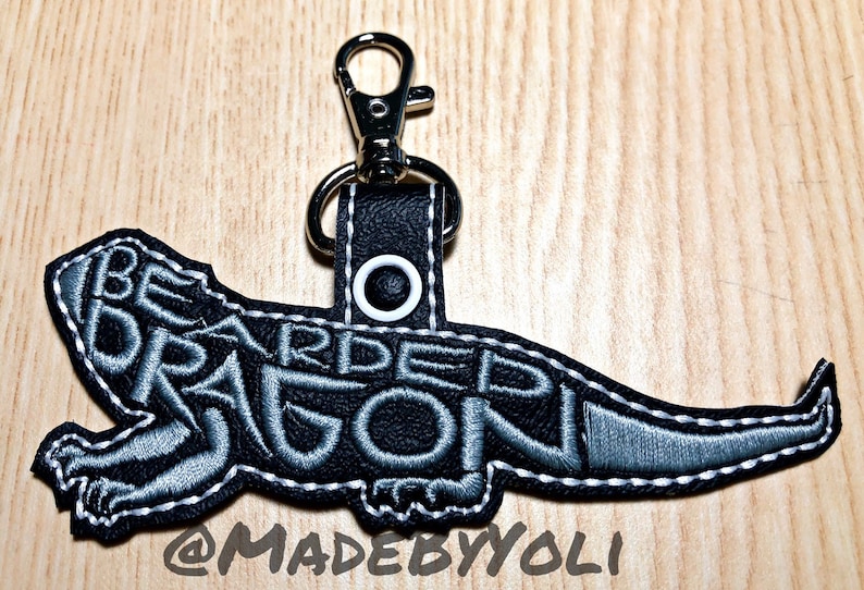 Bearded Dragon Keychain - Etsy