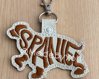 Spaniel Keychain