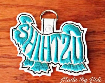 Shih Tzu Keychain