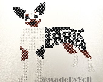 Cross Stitch Text Fill 