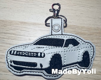 C Sports car Keychain
