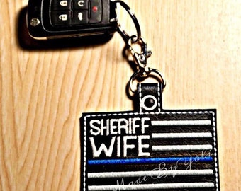 Sheriffs Wife Keychain