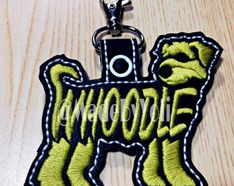 Whoodle Keychain