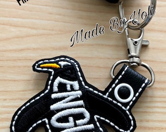 Embroidery Design Digitized  Penguin Keychain 4 x 4