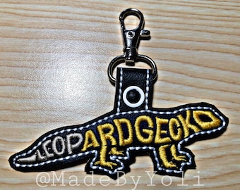 Leopard Gecko Keychain