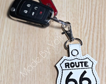 Route 66 Keychain