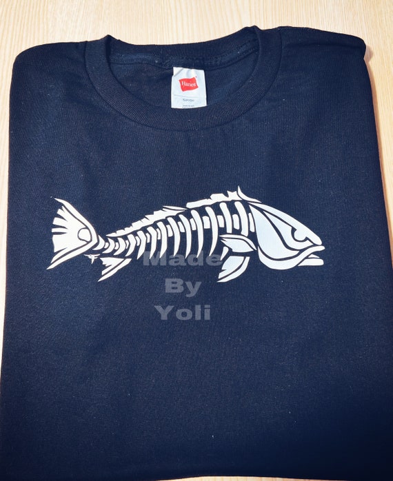 Redfish Fishbone Custom T-shirts UK