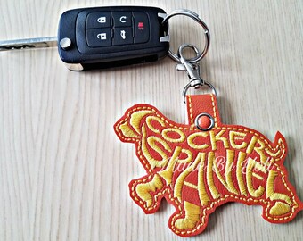 Cocker Spaniel Keychain