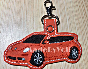 2008 B Convertible Car Keychain