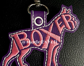 Boxer Keychain