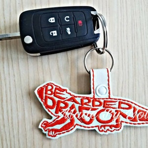Bearded Dragon Keychain