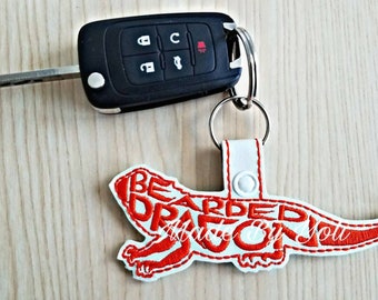 Bearded Dragon Keychain