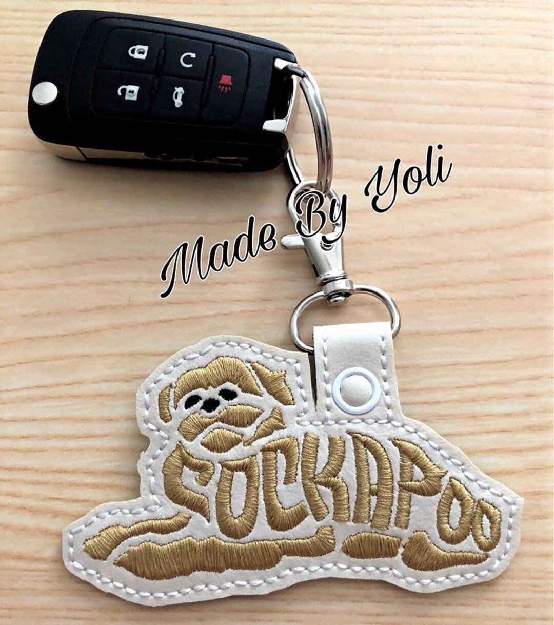 Cockapoo Keychain - Etsy