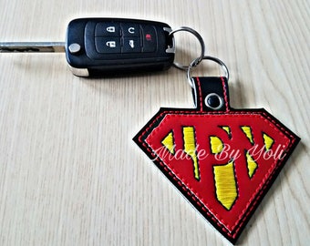 Embroidery Design Digitized LPN Super Hero Keychain 4 x 4